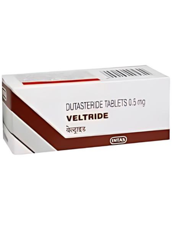 IVM_99_01 Veltride Tablet – Effective Relief for Enlarged Prostate (BPH)