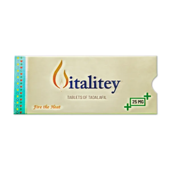 Vitalitey 25mg (Tadalafil) - Dual Action ED & BPH Treatment