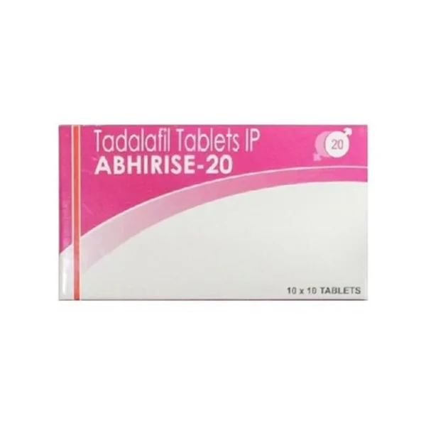 Abhirise 20mg (Tadalafil) - Extended-Duration Erectile Dysfunction Treatment