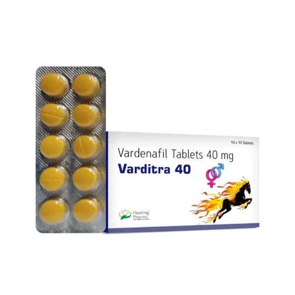 Varditra 40mg (Vardenafil) - High-Strength Erectile Dysfunction Treatment