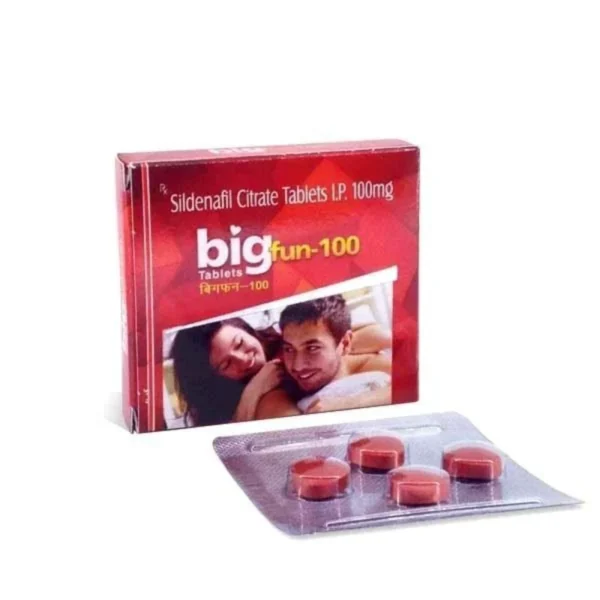 Bigfun 100mg (Sildenafil Citrate) – Powerful Erectile Dysfunction Treatment for Lasting Results