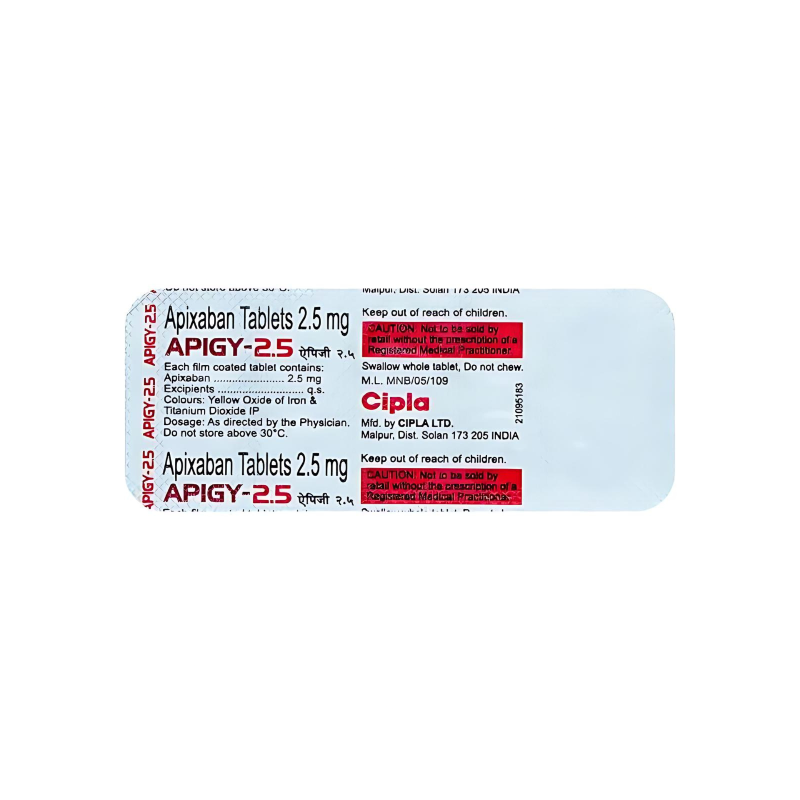 Apigy Tablet (Apixaban)