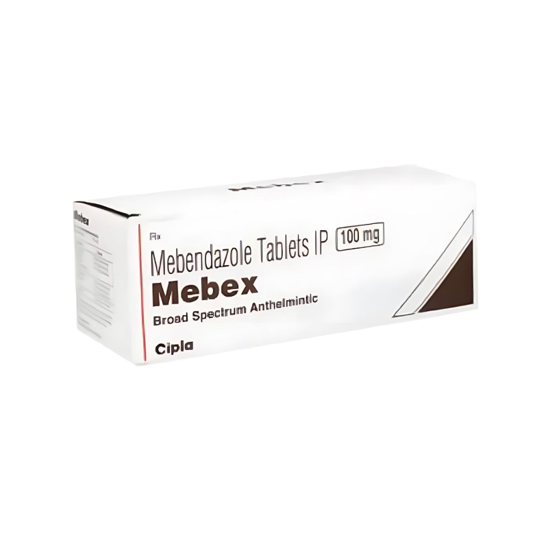 Mebex Tablet (Mebendazole) – Treatment for Worm Infections in Children