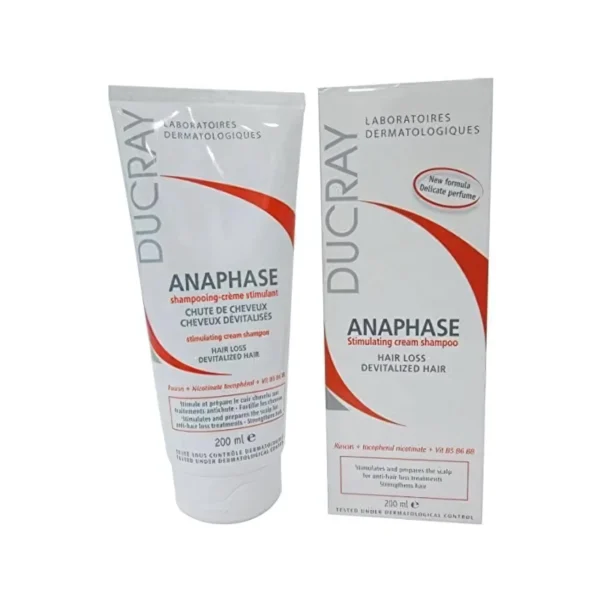 IVM_1115_01 Ducray Anaphase Shampoo (Tocopherol Nicotinate/Ruscus/Vitamin complex)