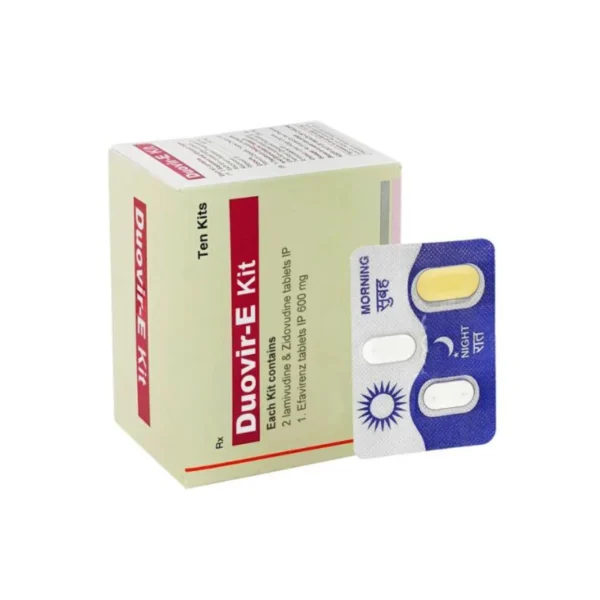 Duovir-E Kit Tablets (Lamivudine/Zidovudine/Efavirenz)