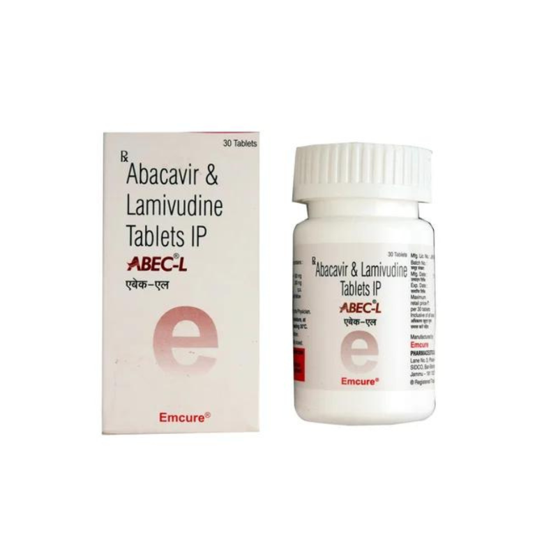 Abec-L Tablet (Abacavir/Lamivudine)