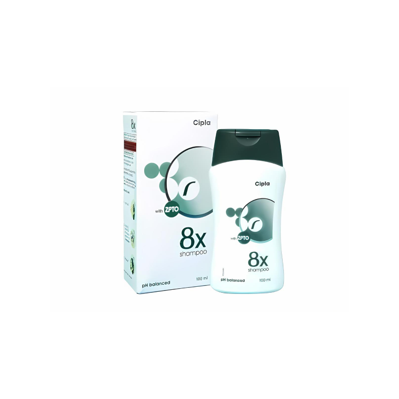 8X Shampoo (Ciclopirox/Zinc pyrithione)