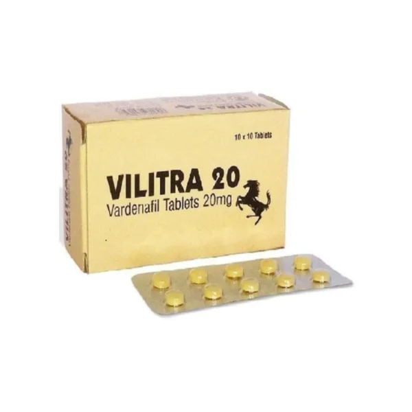 Vilitra 20 mg (Vardenafil)