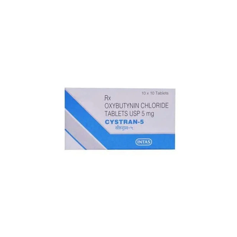Cystran 5 mg Tablet (Oxybutynin 5 mg)