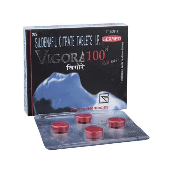 Vigora 100 Red Tablet (Sildenafil Citrate)