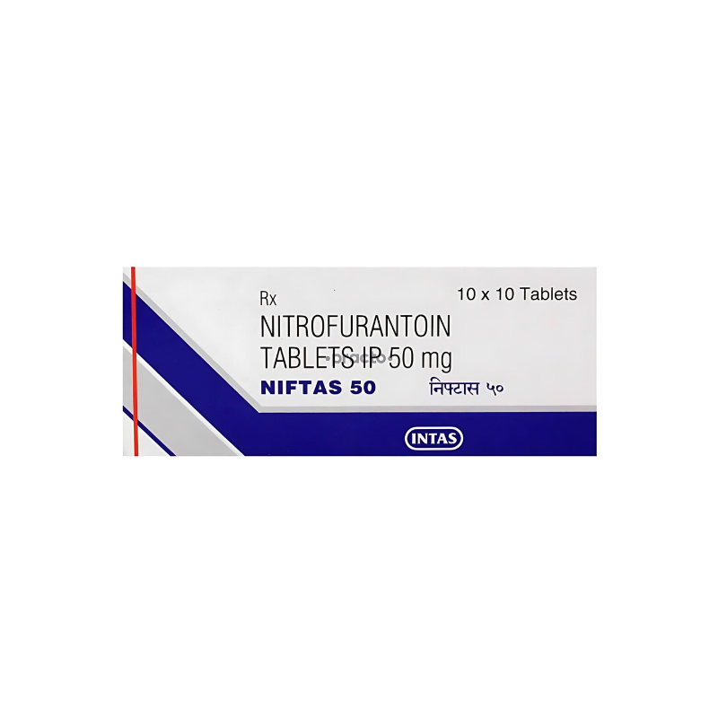 Niftas 50 mg Tablet (Nitrofurantoin 50 mg)