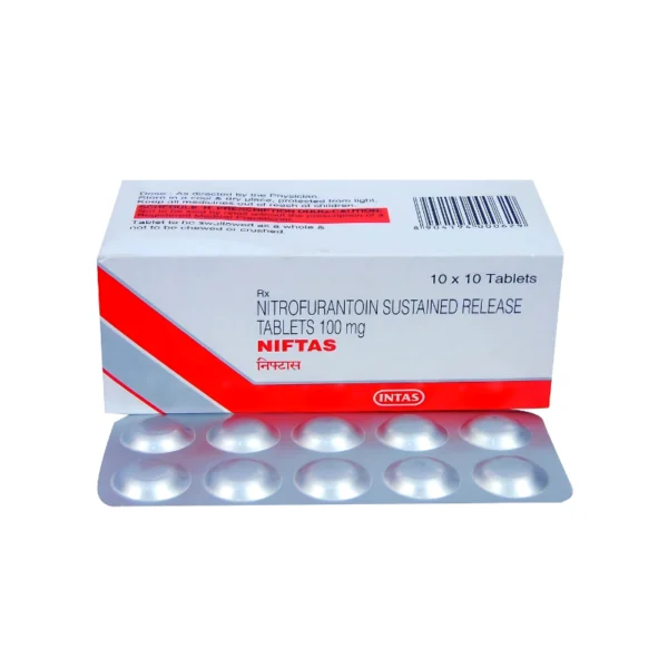 Niftas 100 mg Tablet (Nitrofurantoin 100)