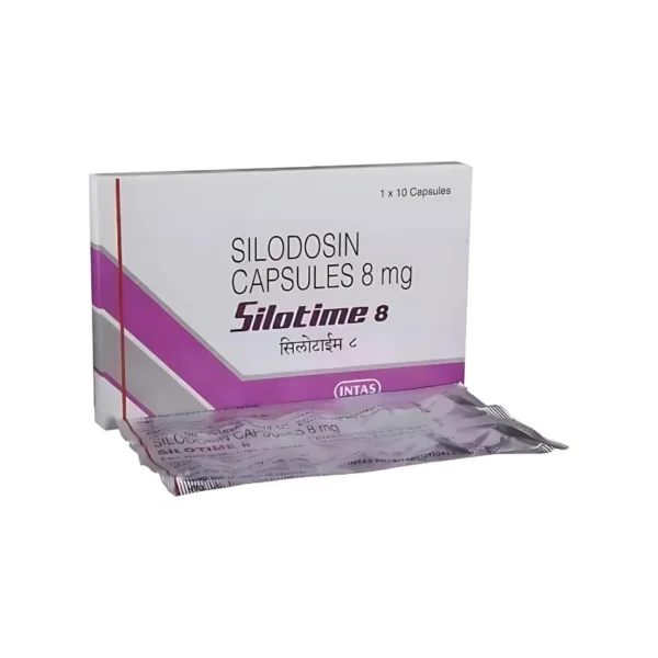 Silotime 8 mg Capsule (Silodosin 8 mg)