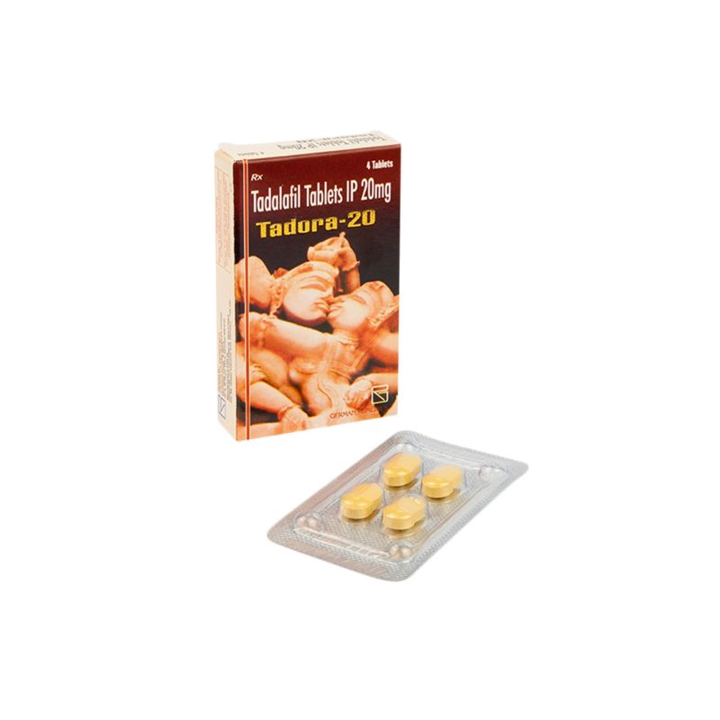 Tadora 20 mg (Tadalafil)