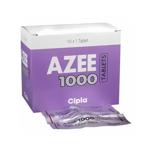 IVM_1346_01 Azee Azithromycin Tablets 1000 mg