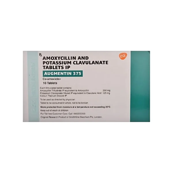 IVM_1348_01 Augmentin (Amoxycillin) 375 mg