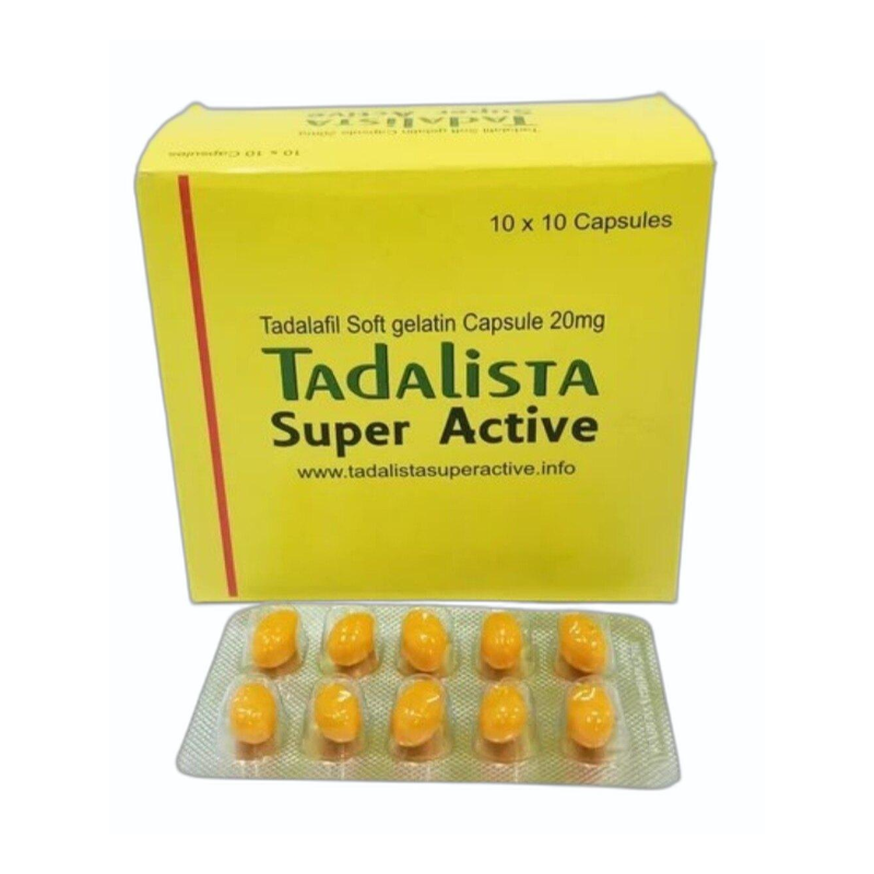 Tadalista Super Active 20 mg (Tadalafil)