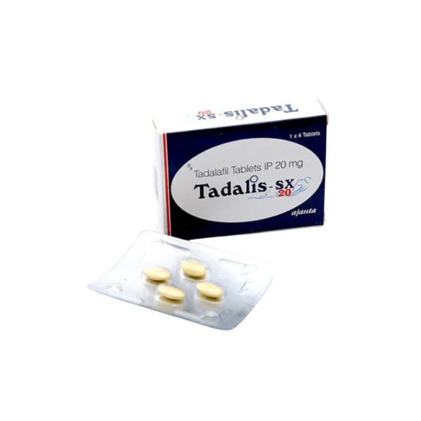 Tadalis SX 20 mg (Tadalafil) – Versatile ED, BPH & PAH Treatment