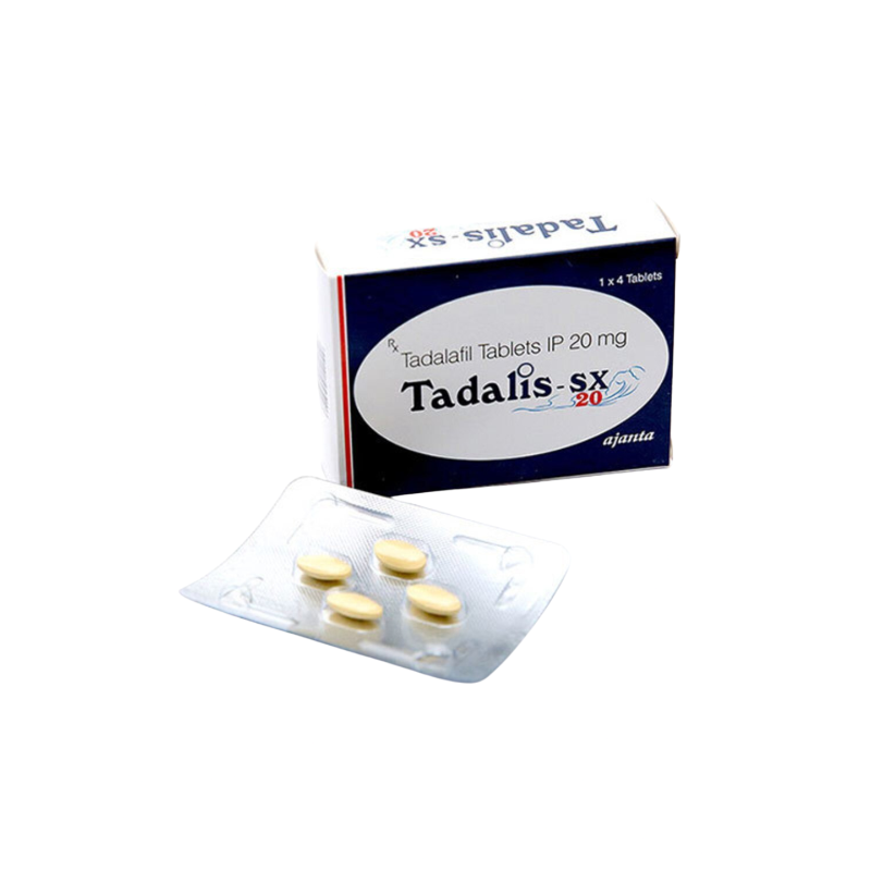 Tadalis SX 20 mg (Tadalafil) – Versatile ED, BPH & PAH Treatment