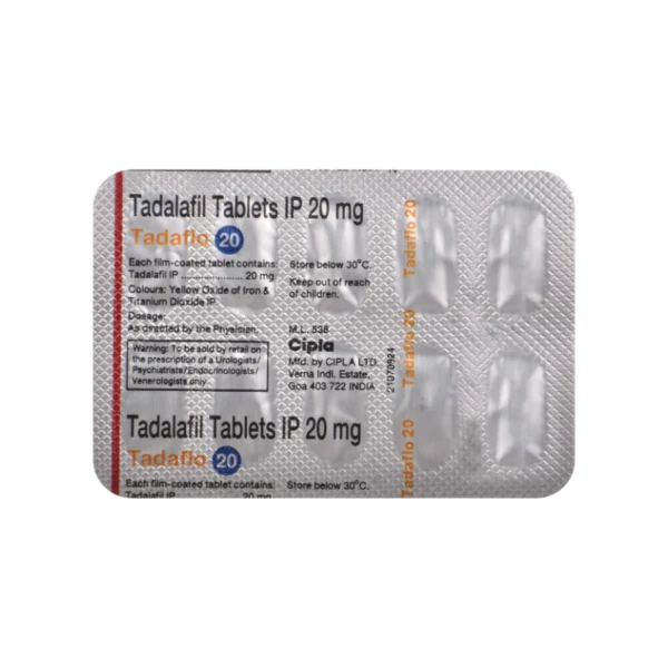 Tadaflo 20 mg (Tadalafil)
