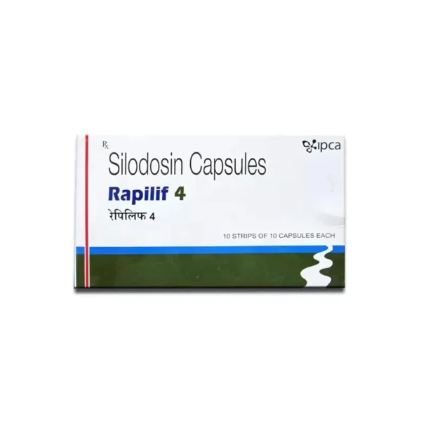 Rapilif 4 mg Capsule (Silodosin)