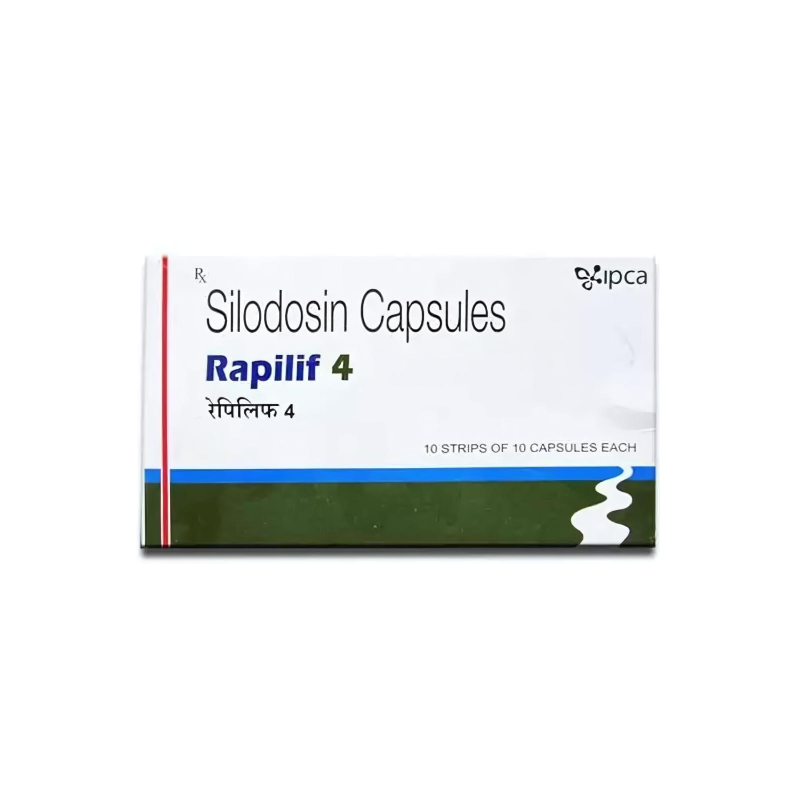 Rapilif 4 mg Capsule (Silodosin)