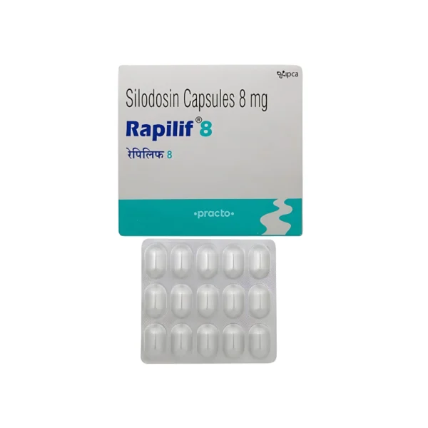 Rapilif 8 mg Capsule (Silodosin)