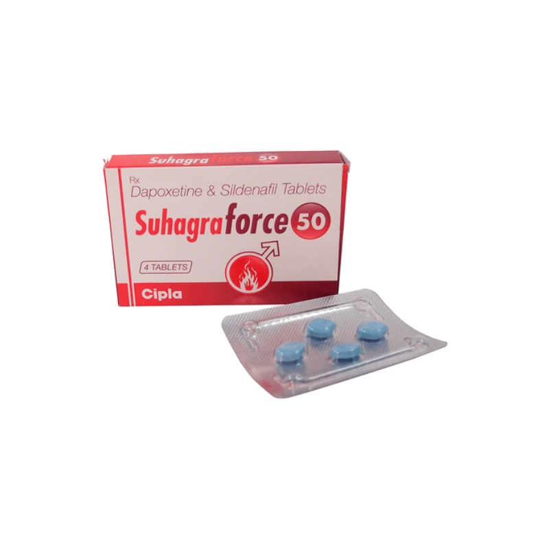 IVM_1437_01 Suhagra Force 50 mg (Sildenafil/Dapoxetine)