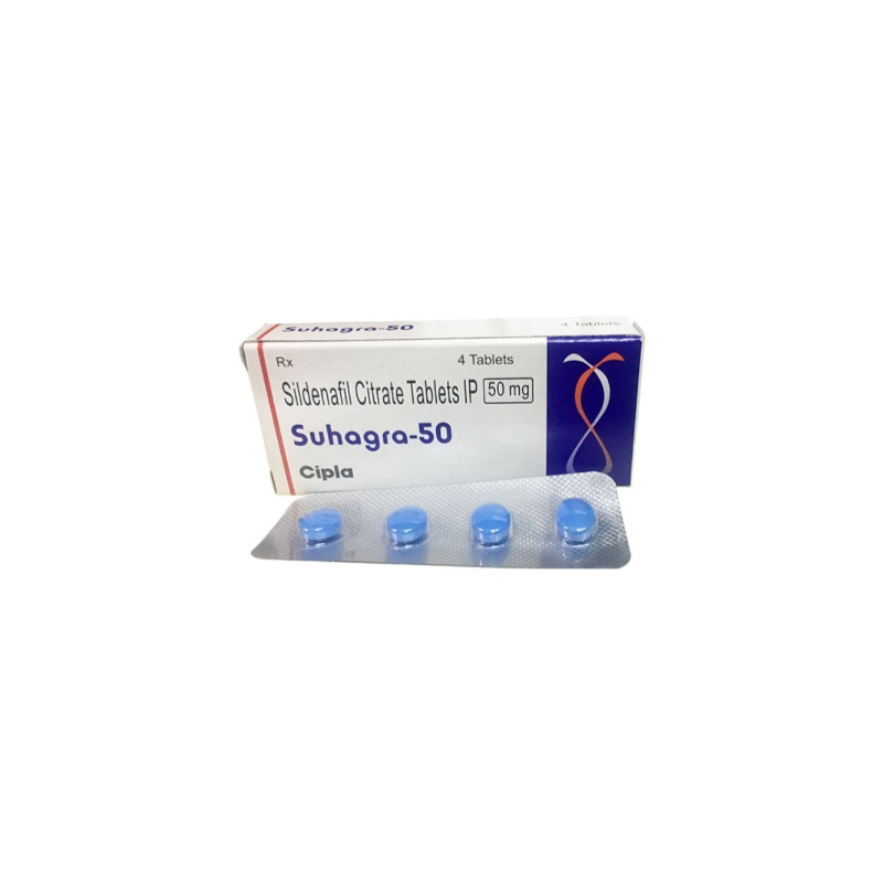Suhagra 50 mg (Sildenafil Citrate)