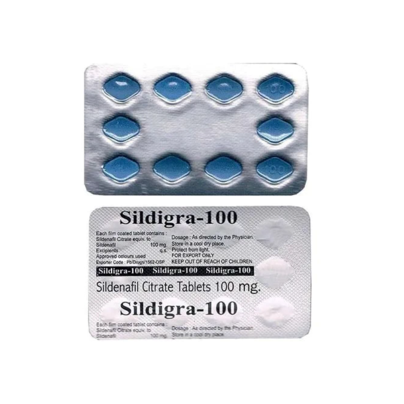 Sildigra 100 mg (Sildenafil Citrate)