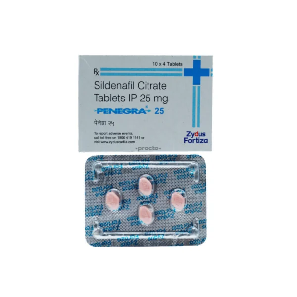 Penegra 25 mg (Sildenafil Citrate)