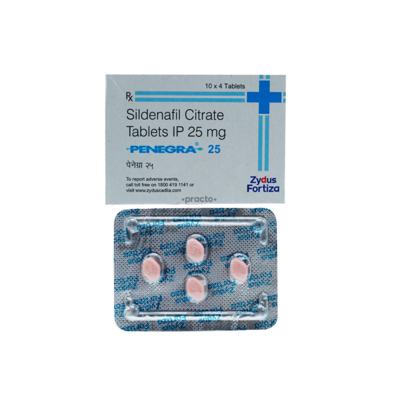 Penegra 25 mg (Sildenafil Citrate)