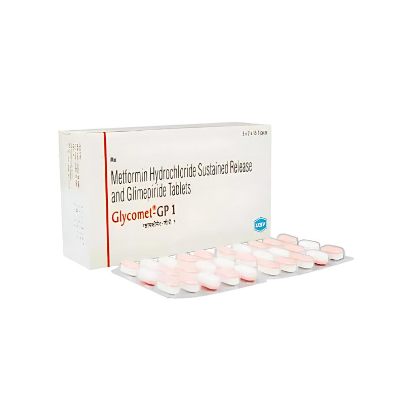 Glycomet GP (Metformin/Glimepiride)
