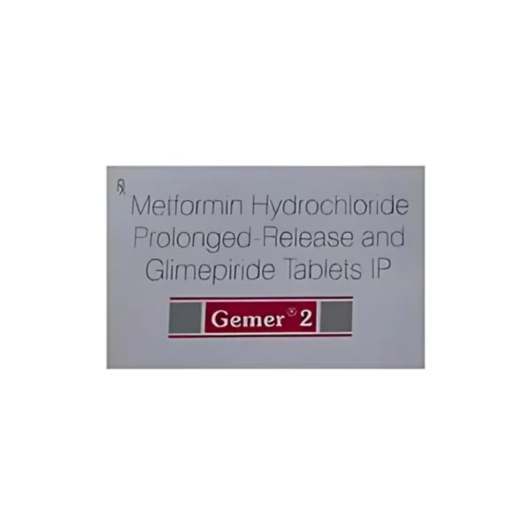 Gemer Tablet PR (Glimepiride/Metformin)