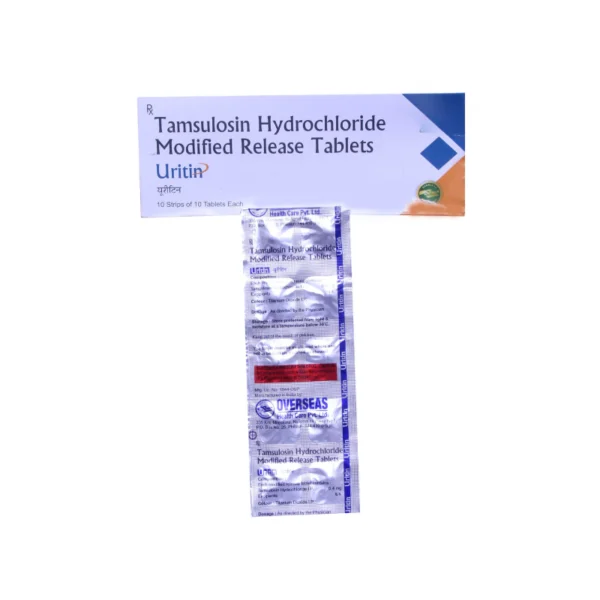 Uritin 0.4 Tablet (Tamsulosin 0.4 mg)