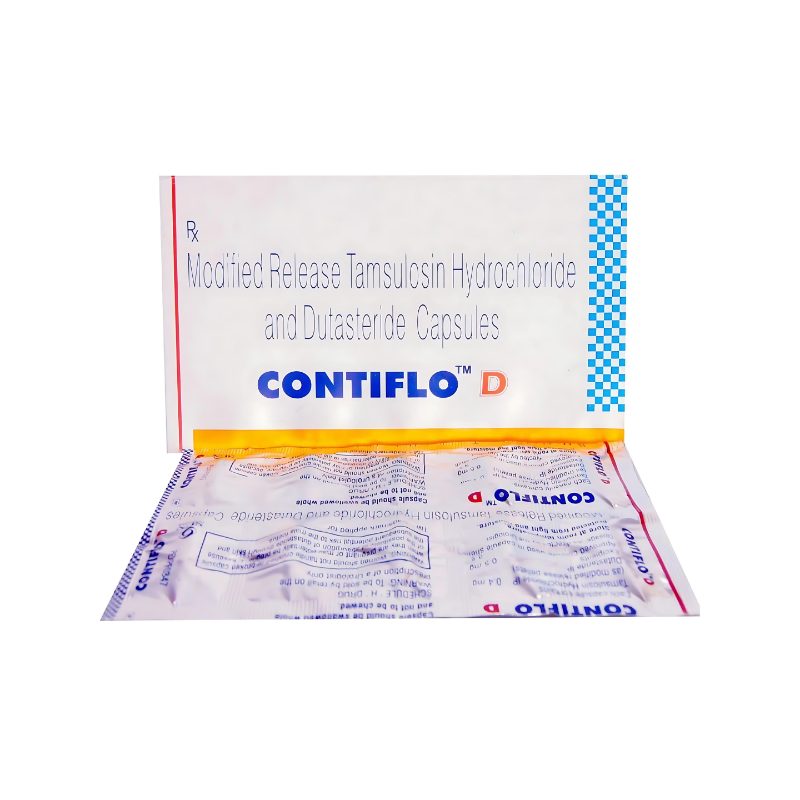Contiflo D Capsule (Tamsulosin 0.4 / Dutasteride 0.5)