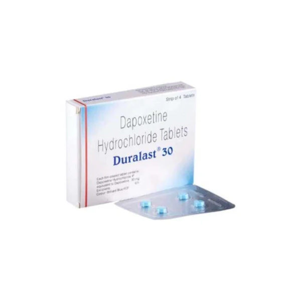 Duralast 30mg (Dapoxetine) – Premature Ejaculation Treatment
