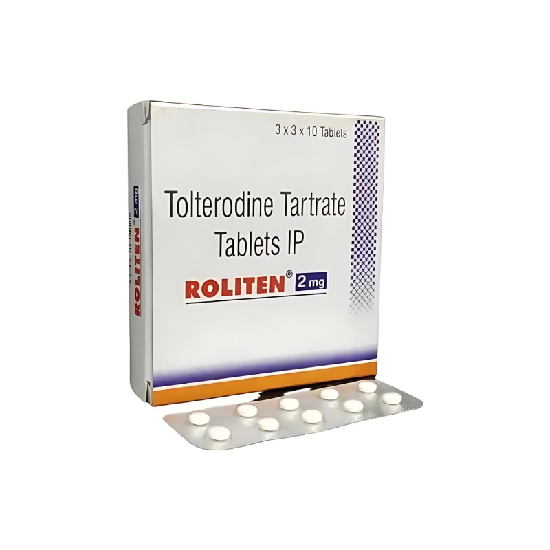 Roliten OD 2 mg Capsule (Tolterodine)