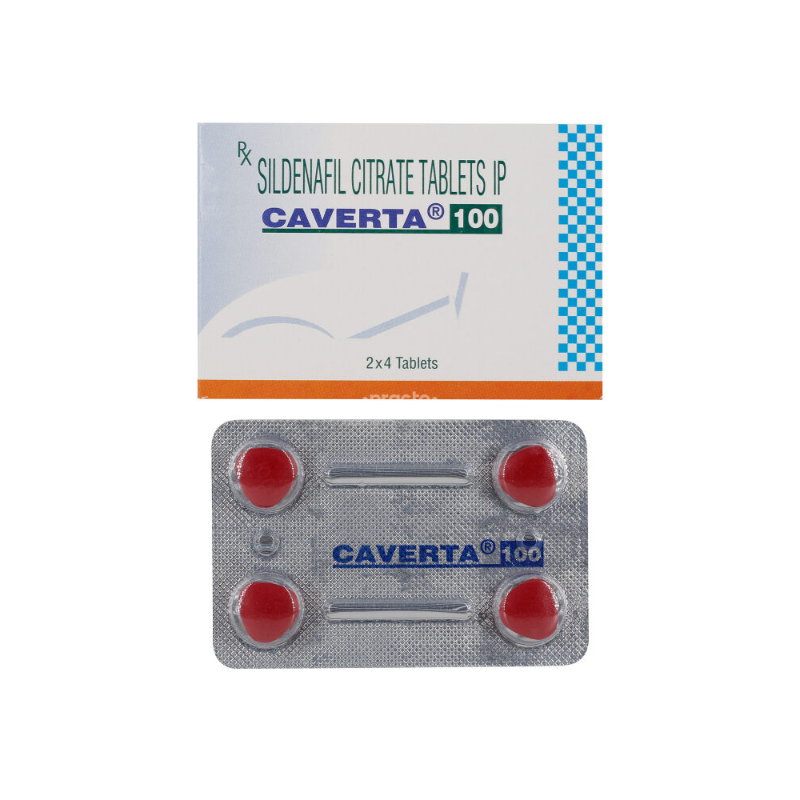 Caverta 100mg (Sildenafil Citrate)