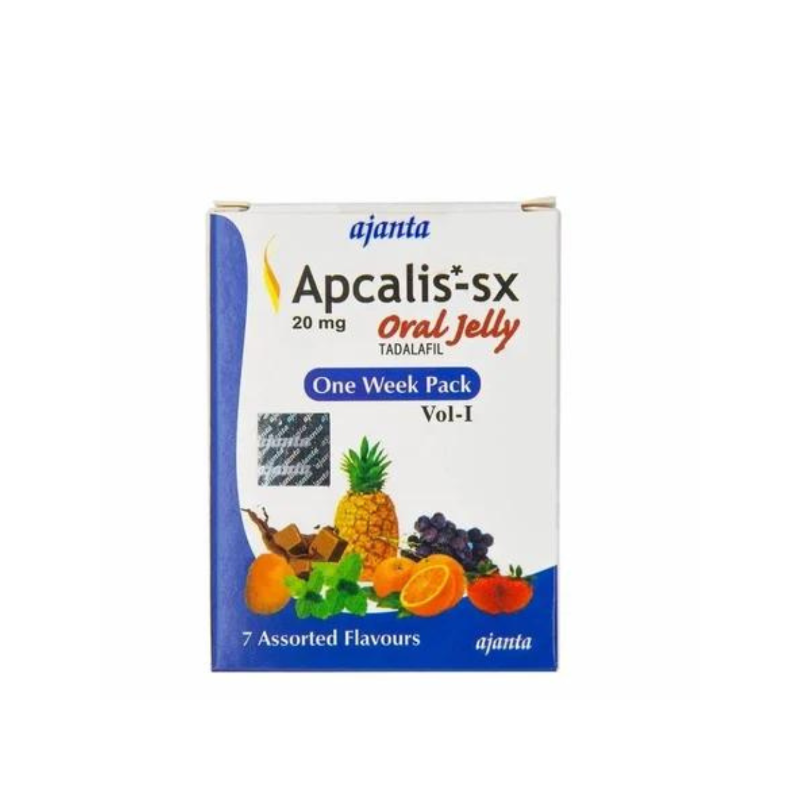 Apcalis Oral Jelly (Tadalafil) – Treats Erectile Dysfunction (ED) in Men