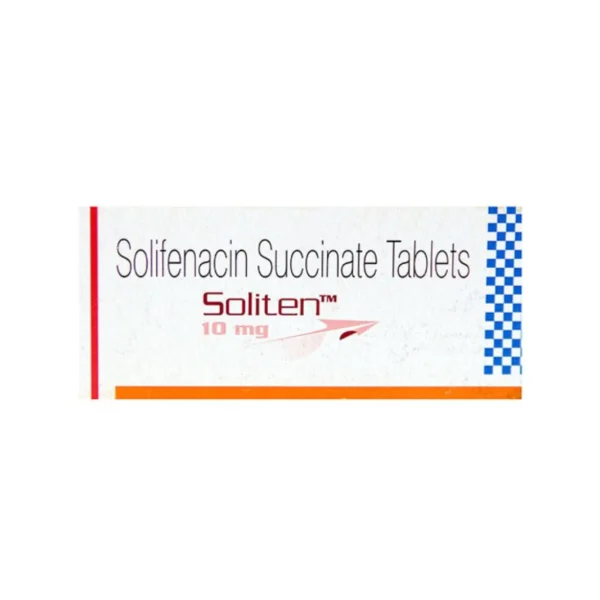 Soliten 10 mg Tablet (Solifenacin 10 mg)