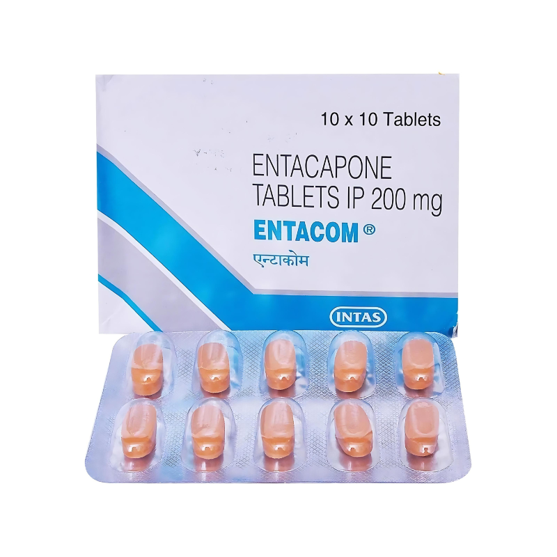 Entacom 200 mg Tablet