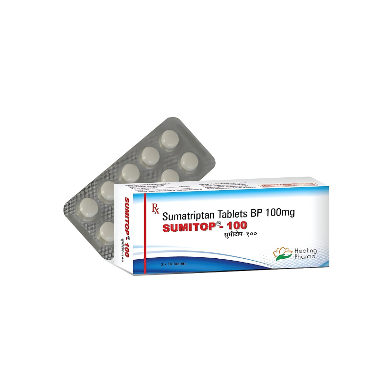 Sumatriptan 100 mg Tablet