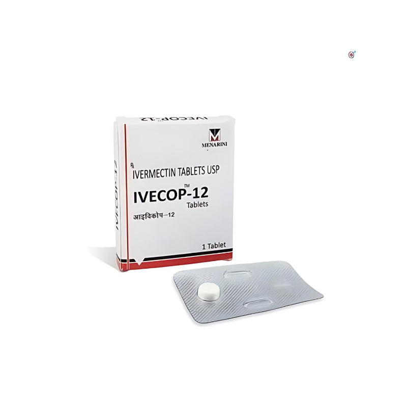 IVM_317_01 Ivecop 12 Tablet (Ivermectin) – Antiparasitic Treatment for Parasitic Infections