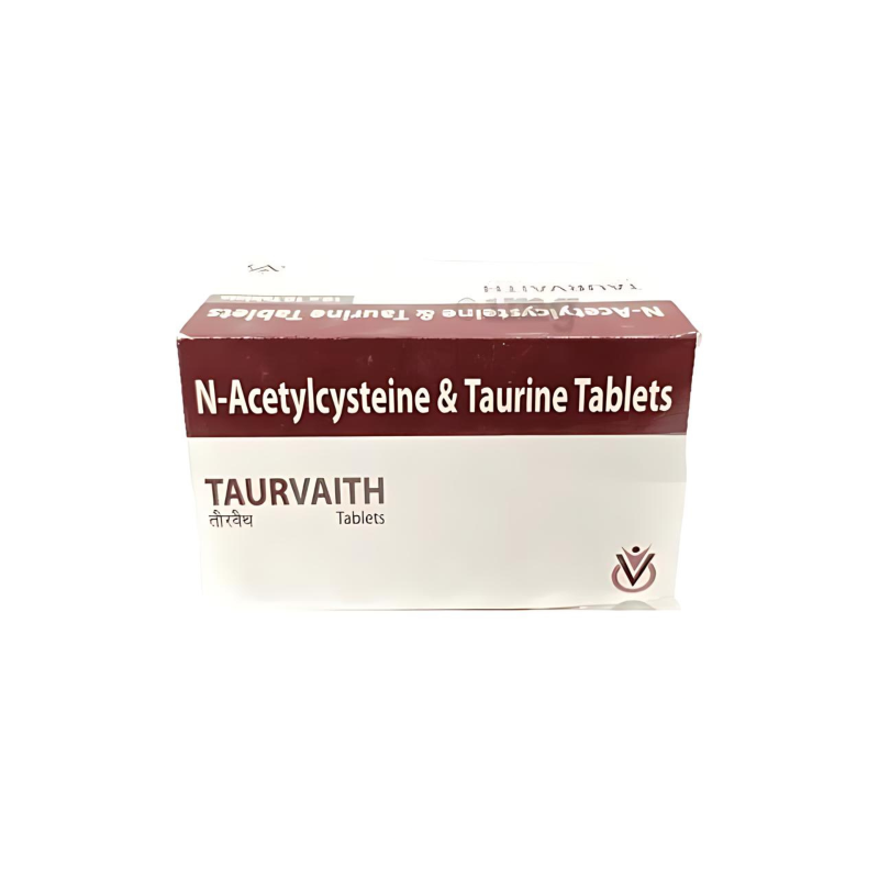 Taurvaith Tablet (Taurine & Acetylcysteine)