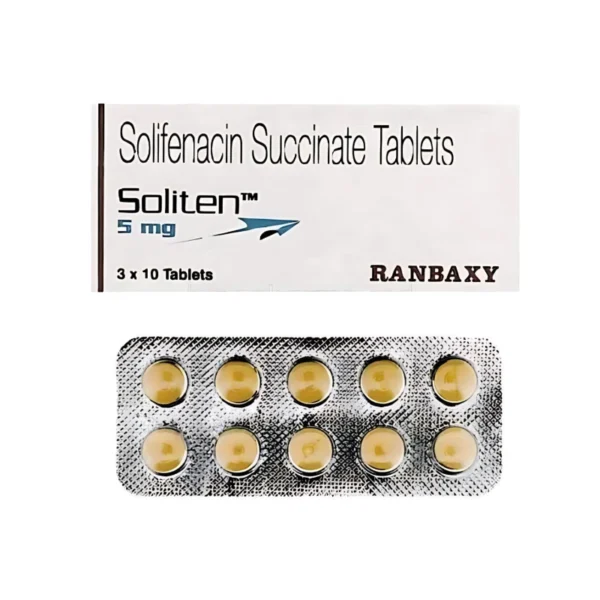Soliten 5mg Tablet (Solifenacin)