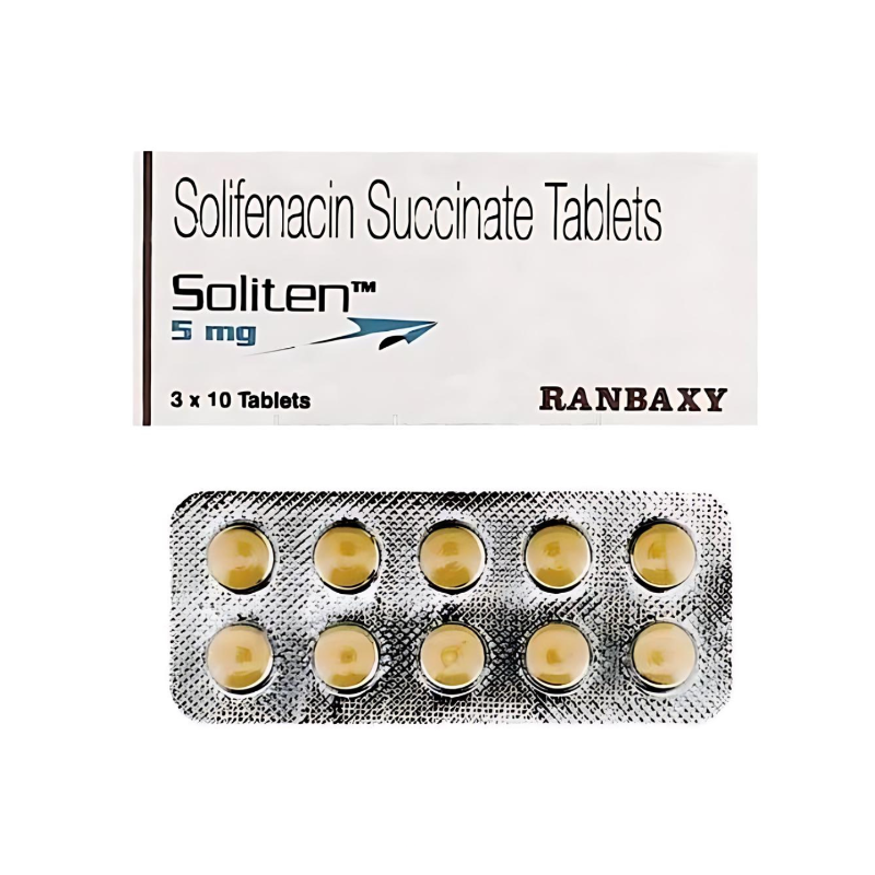 Soliten 5mg Tablet (Solifenacin)