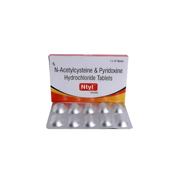 Ntyl Tablet (Acetylcysteine & Pyridoxamine dihydrochloride)