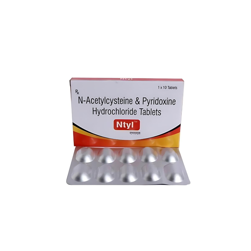 Ntyl Tablet (Acetylcysteine & Pyridoxamine dihydrochloride)