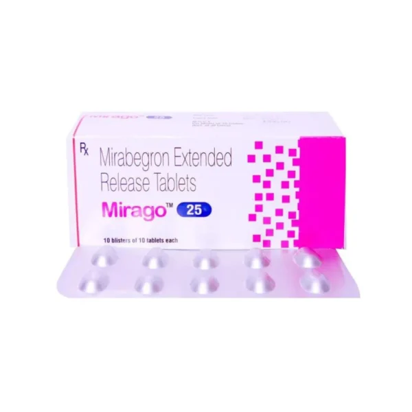 Mirago 25 Tablet ER (Mirabegron)